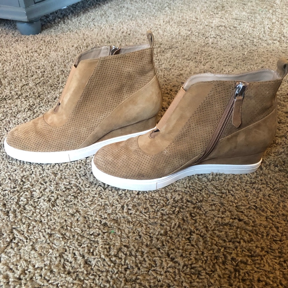 Linea Paulo sneaker wedges